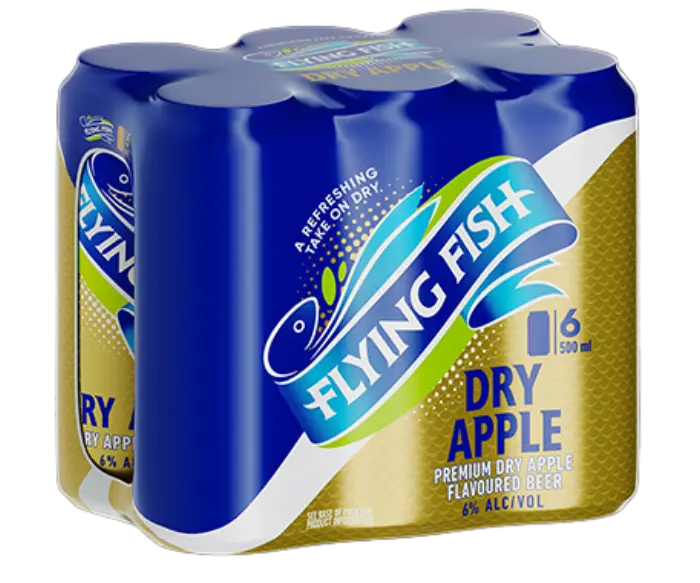 Picture of FLYING FISH DRY APPLE CAN 500ML x 6