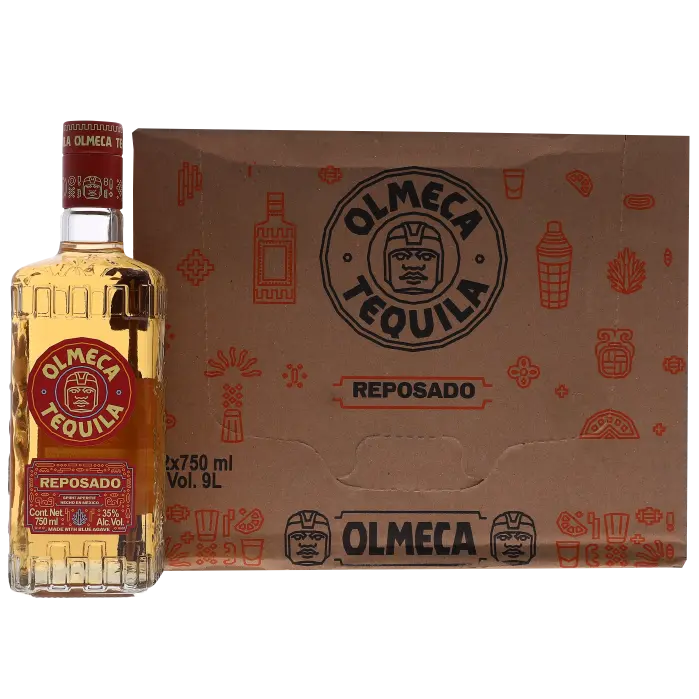 Picture of OLMECA REPOSADO TEQUILA SUPREMO 750ML x 12