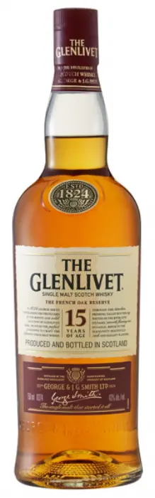 Picture of GLENLIVET 15 YR MALT 750ML