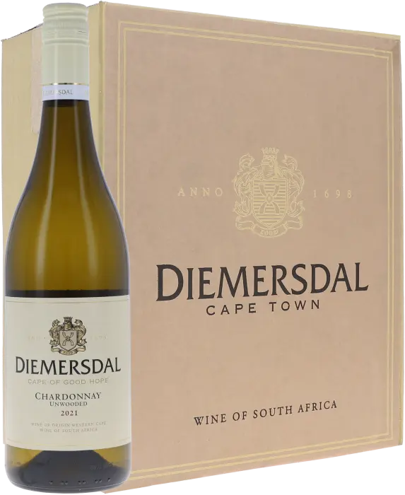 Picture of DIEMERSDAL UNWOODED CHARDONNAY 750ML x 6