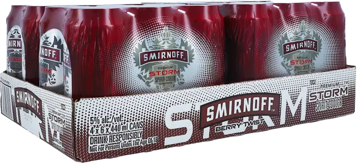 Picture of SMIRNOFF ICE CAN BERRY TWIST 440ML x 24