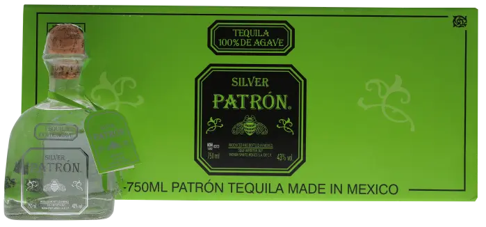 Picture of PATRON SILVER 750ML x 12