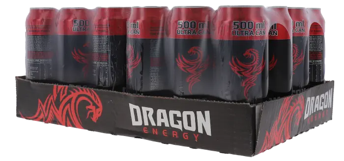Picture of DRAGON ENERGY DRINK RED 500ML x 24