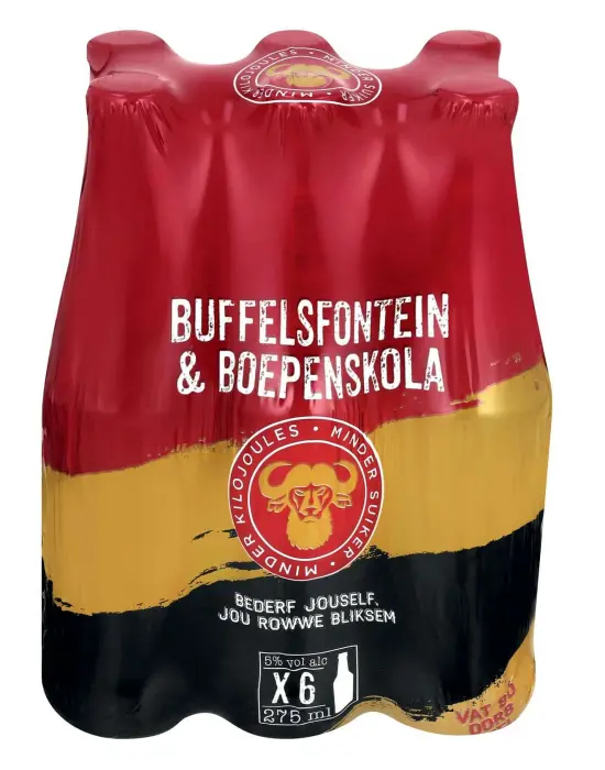 Picture of BUFFELSFONTEIN BRANDEWYN & BOEPENSKOLA NRB 275ML x 6
