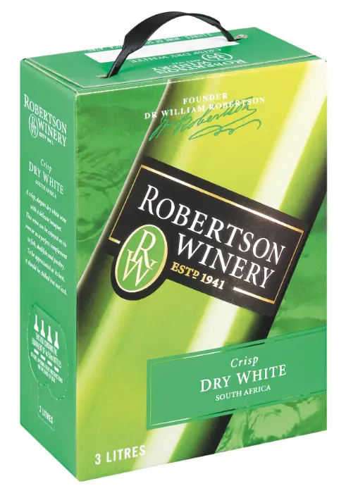 Picture of ROBERTSON CRISP DRY WHITE 3000ML x 4