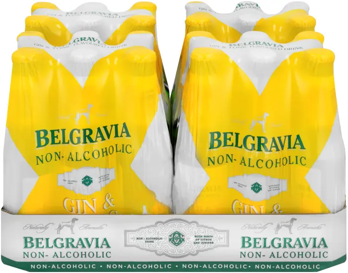 Picture of BELGRAVIA NON ALC FLAVOURS GIN+DRY LEMON 275ML x 24