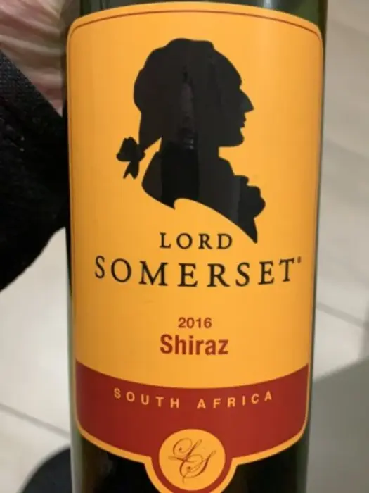 Picture of LORD SOMERSET SHIRAZ 750ML