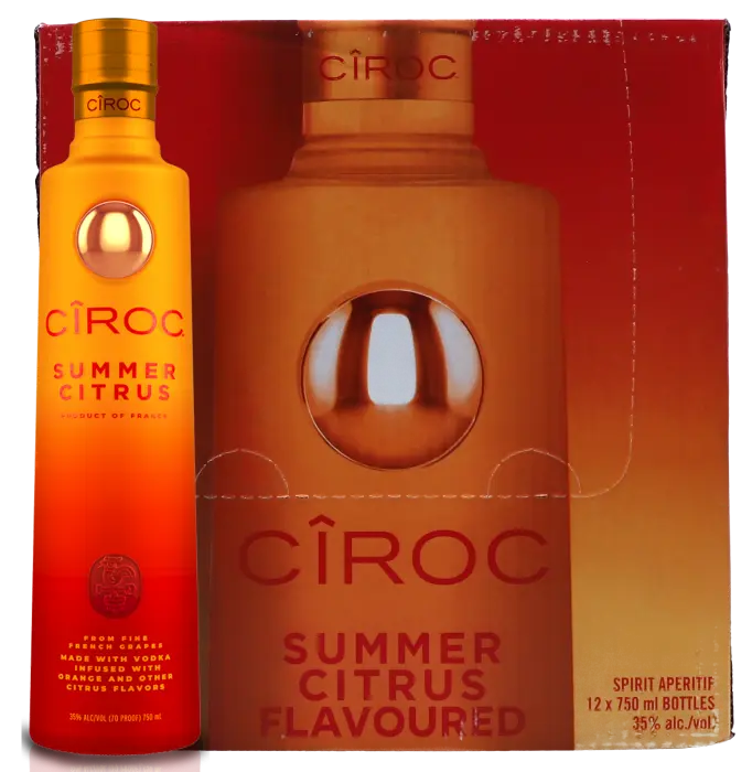 Picture of CIROC VODKA RANGE 750ML x 12