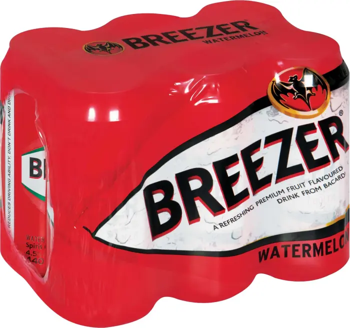 Picture of BACARDI BREEZER CAN W/MELON 440ML x 6