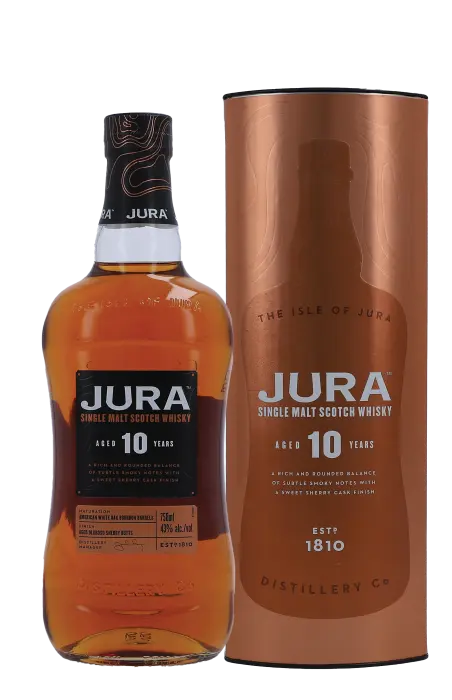 Picture of JURA 10 YR WHISKY 750ML x 6