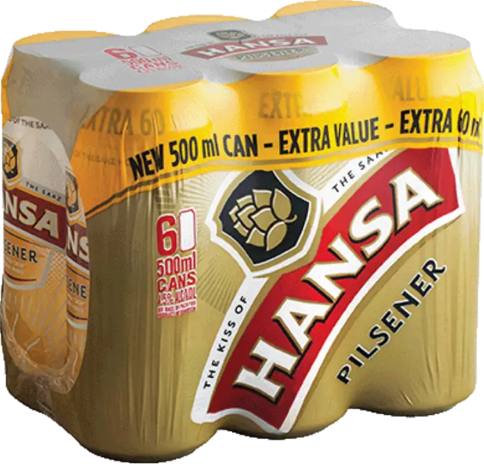 Picture of HANSA PILS CAN 500ML x 6