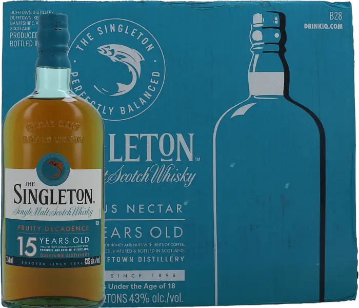 Picture of THE SINGLETON 15 YO SINGLE MALT SCOTCH WHISKY 750ML x 6