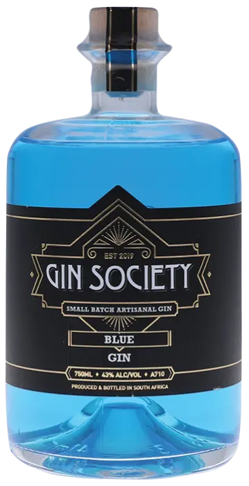 Picture of GIN SOCIETY FLAVOURS  BLUE 750ML x 6