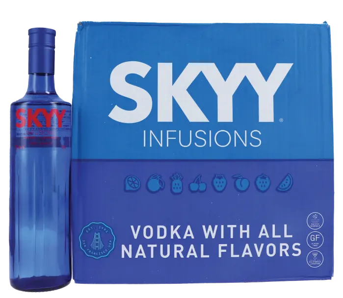 Picture of SKYY VODKA RANGE 750ML x 12