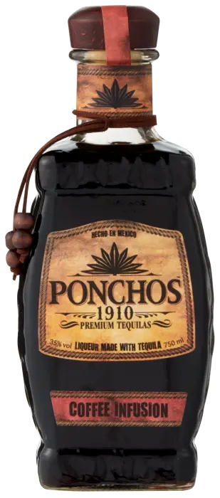 Picture of PONCHOS 1910 COFFEE TEQUILA 750ML