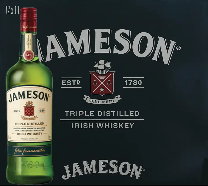 Picture of JAMESON WHISKEY 1000ML x 12