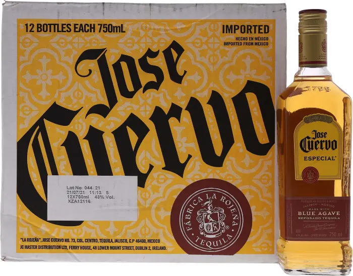 Picture of JOSE CUERVO ESPECIAL REPOSADO TEQUILA 750ML x 12