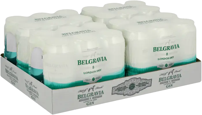 Picture of BELGRAVIA FLAVOURS GIN+DRY LEMON 440ML x 24