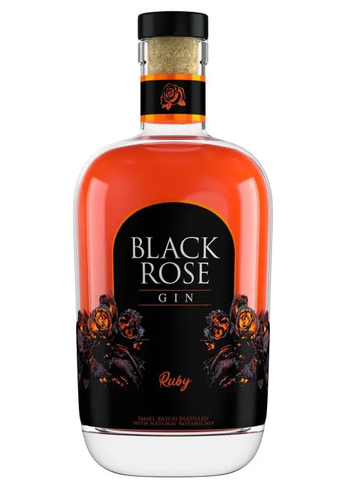 Picture of BLACK ROSE BLOOD ORANGE GIN 750ML