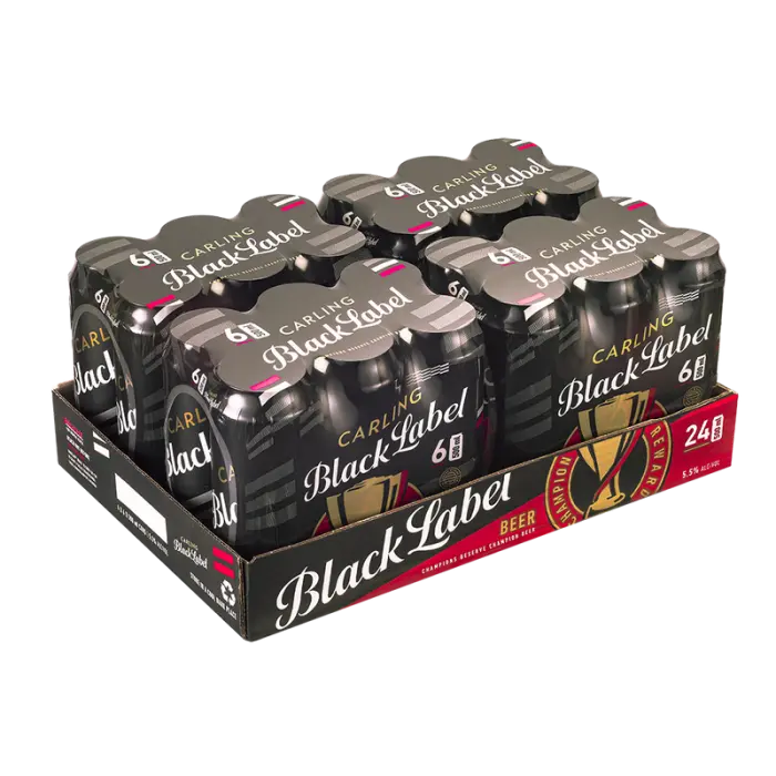 Picture of BLACK LABEL CAN 330ML x 24