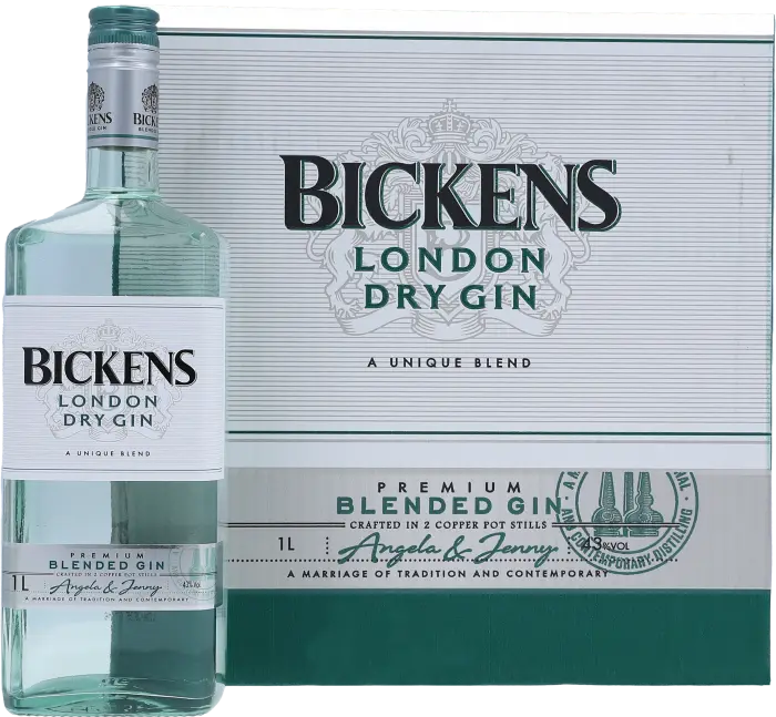 Picture of BICKENS LONDON DRY GIN 1000ML x 6