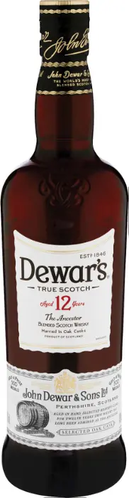 Picture of DEWARS 12 YR 750ML x 12