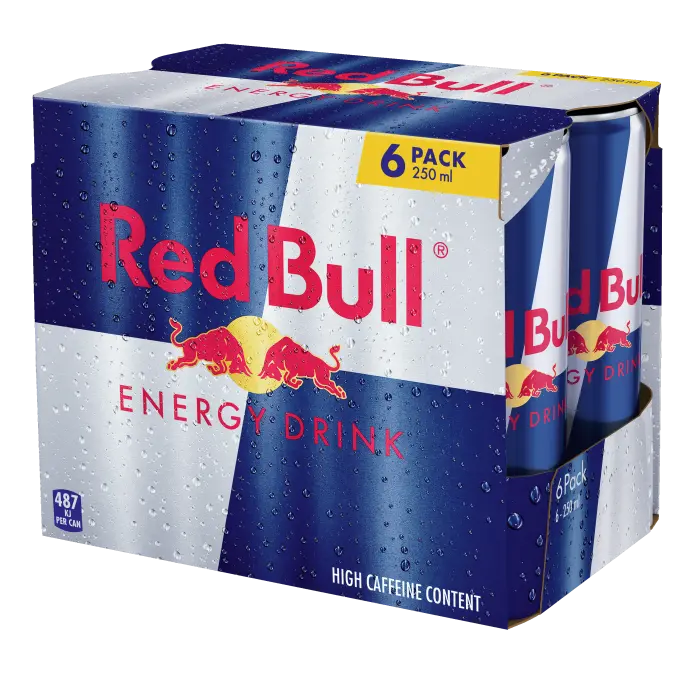 Picture of RED BULL ENERGY DRINK x 6