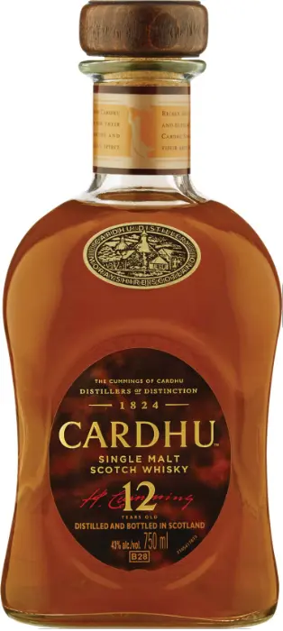 Picture of CARDHU 12YR 750ML