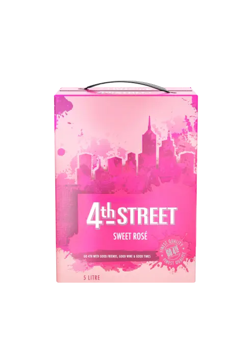 Picture of 4TH STREET NATURAL SWEET ROSE 5000ML x 4