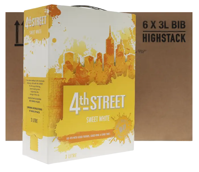Picture of 4TH STREET NATURAL SWEET WHITE 3000ML x 6