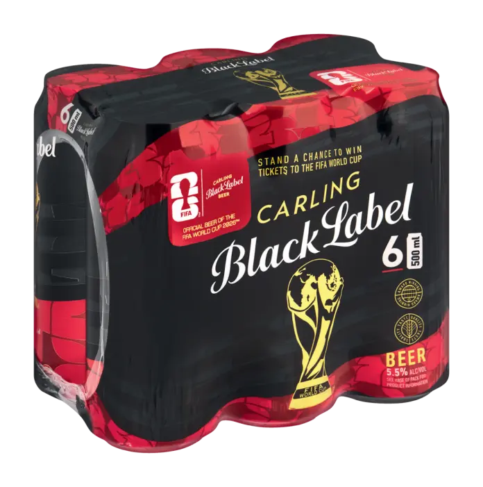 Picture of BLACK LABEL CAN 500ML x 6