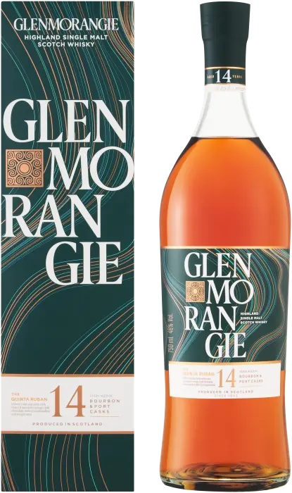 Picture of GLENMORANGIE QUINTA RUBAN 14 YR 750ML x 6