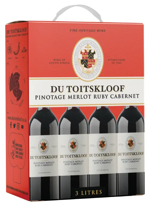 Picture of DU TOITSKLOOF PINO MERLOT RUBY CAB 3000ML