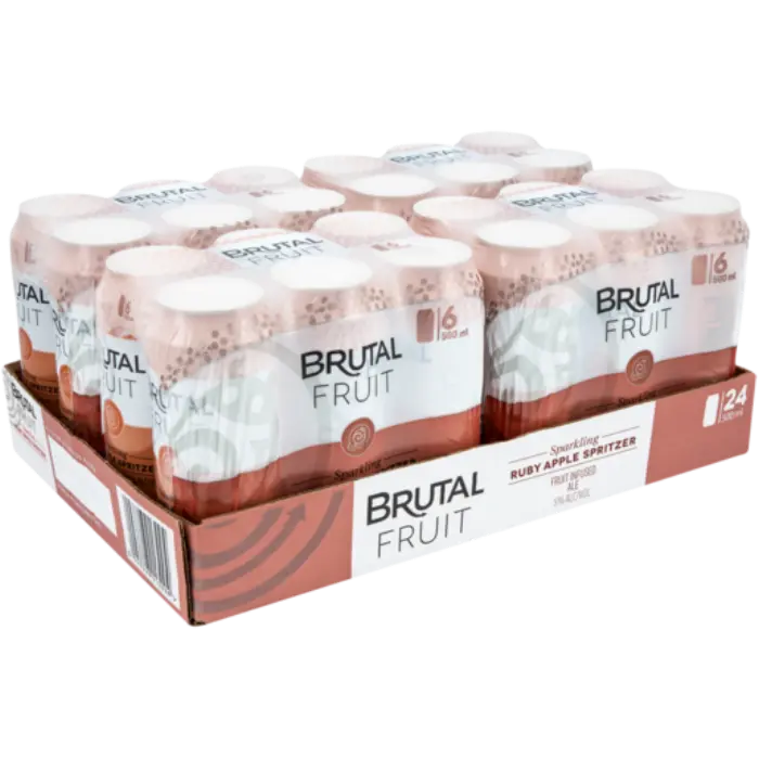 Picture of BRUTAL FRUIT RUBY APPLE SPRITZER CAN 500ML x 24