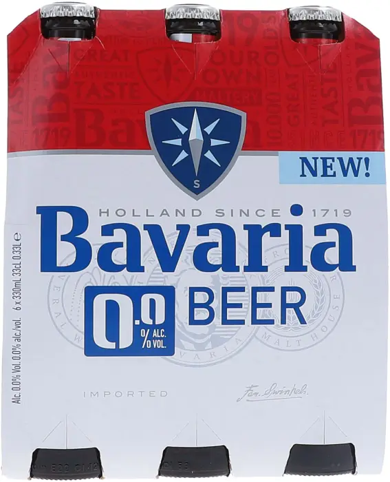 Picture of BAVARIA ZERO MALT REGULAR MALT 330ML x 6