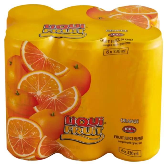 Picture of LIQUI FRUIT CAN ORANGE 300ML x 6