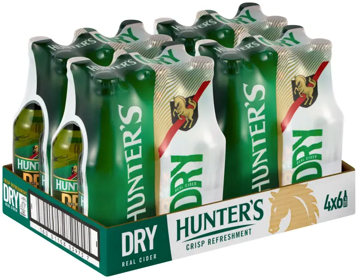 Picture of HUNTERS DRY NRB 330ML x 24