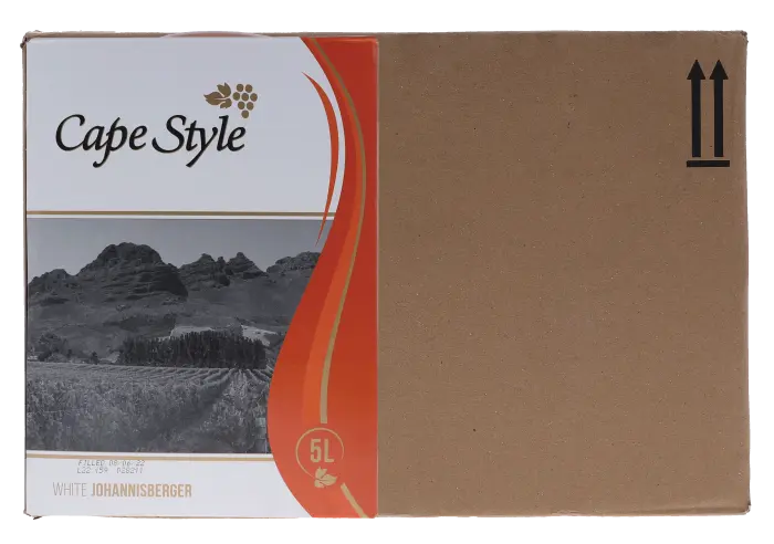 Picture of CAPE STYLE JOHANNISBERGER WHITE 5000ML x 4