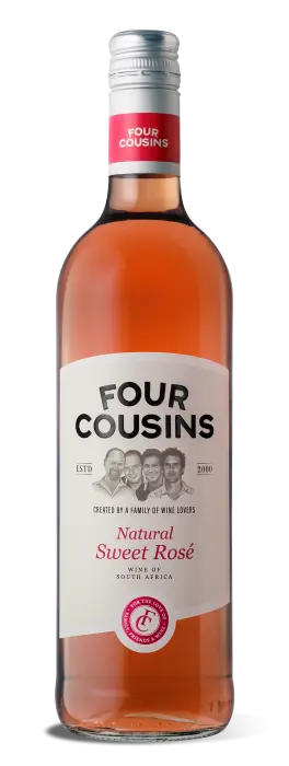 Picture of FOUR COUSINS SWEET ROSE 750ML x 12