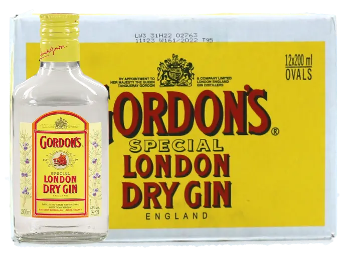 Picture of GORDONS GIN 200ML x 12