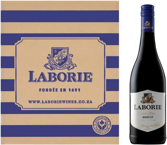 Picture of LABORIE MERLOT 750ML x 6