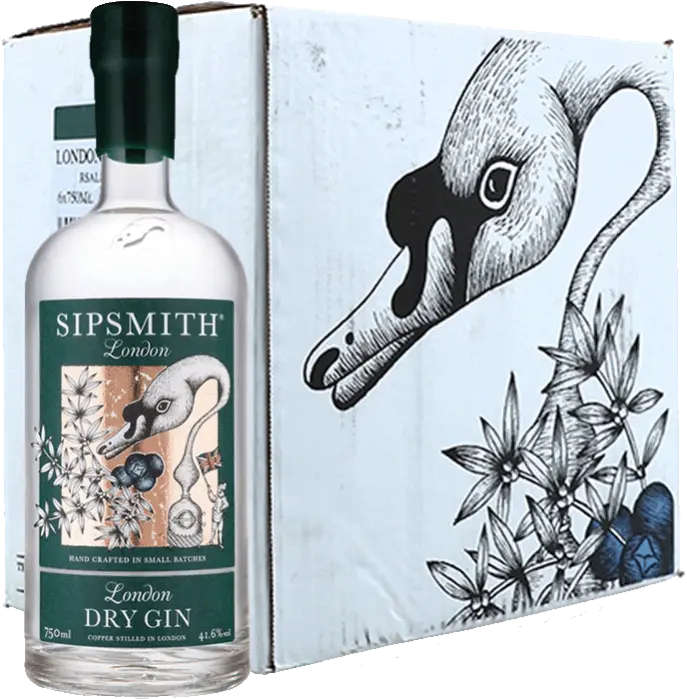 Picture of SIPSMITH LONDON DRY GIN 750ML x 6
