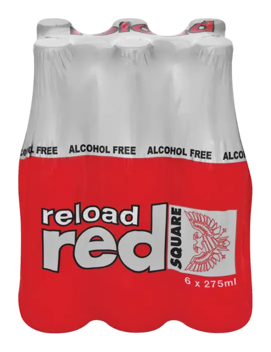 Picture of RED SQUARE RELOAD ENERGY 275ML x 6