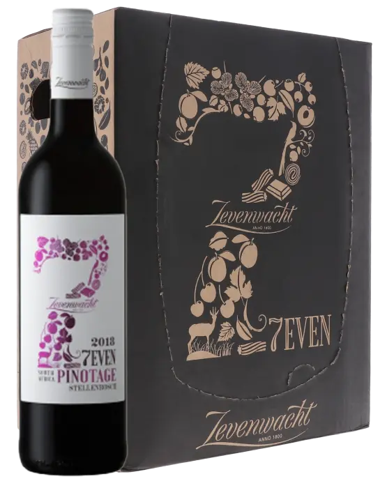Picture of ZEVENWACHT 7EVEN PINOTAGE 750ML x 6