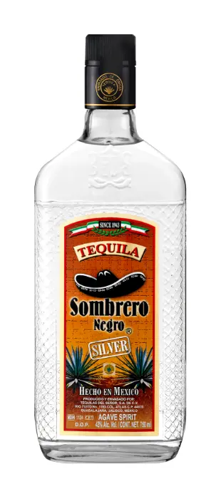 Picture of SOMBRERO NEGRO SILVER TEQUILA 750ML