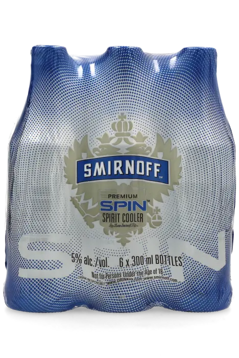 Picture of SMIRNOFF SPIN NRB x 6