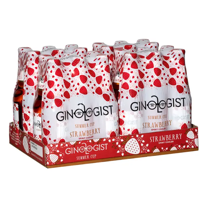 Picture of GINOLOGIST STRAWBERRY SUMMER CUP 275ML x 24