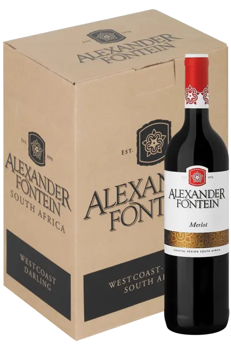 Picture of ALEXANDERFONTEIN MERLOT 750ML x 6