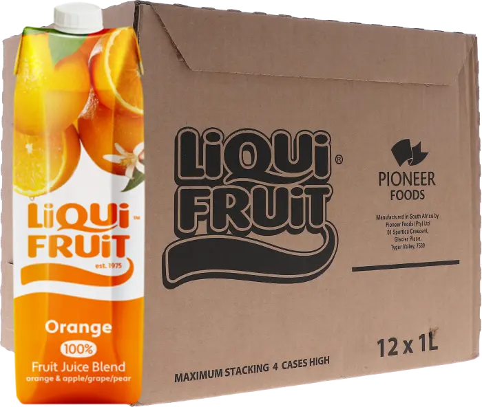 Picture of LIQUI FRUIT CARTON ORANGE 1000ML x 12