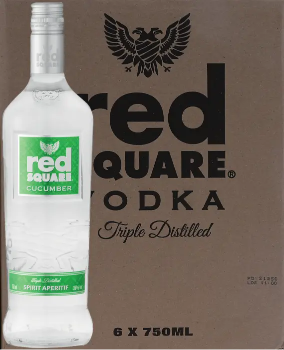 Picture of RED SQUARE FLAVOURED CUCUMBER 750ML x 6